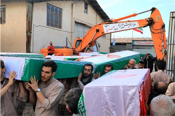 ورود 34 شهید تازه تفحص شده به معراج شهدای اهواز 25