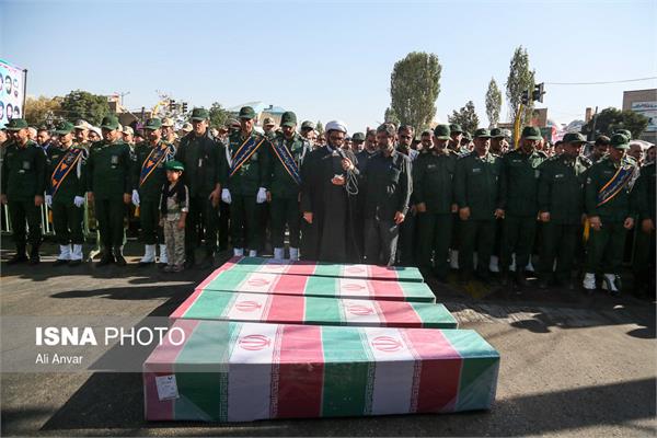 استقبال و تشییع چهار شهید گمنام در اردبیل 6