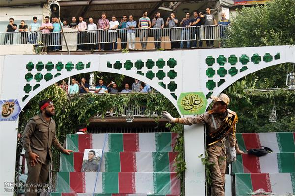 آئین تشییع 270 شهید دفاع مقدس در تهران 24