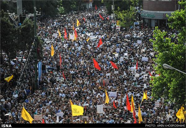 آئین تشییع 270 شهید دفاع مقدس در تهران(2) 17