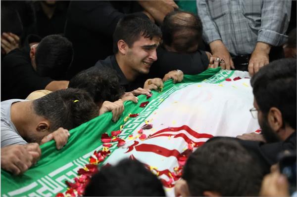 وداع با پیکر مطهر شهیدالقدس مجید دیوانی - 13 مهر 1403 6