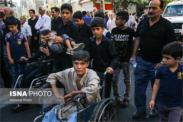 تشییع پیکر دو شهید گمنام در بوستان شقایق - خانی‌آباد تهران 9