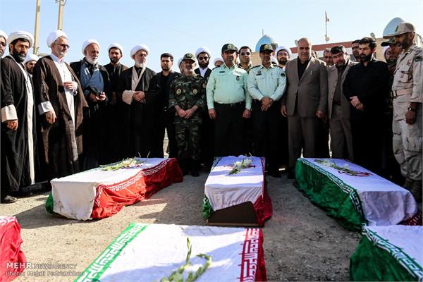 استقبال از پیکرهای 119 شهید تازه تفحص شده در شلمچه 1