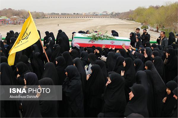 تشییع پیکر شهدای دفاع مقدس در کشور 24