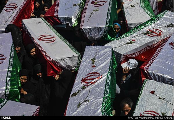 ورود 270 شهید دوران دفاع مقدس از طریق مرز شلمچه 16