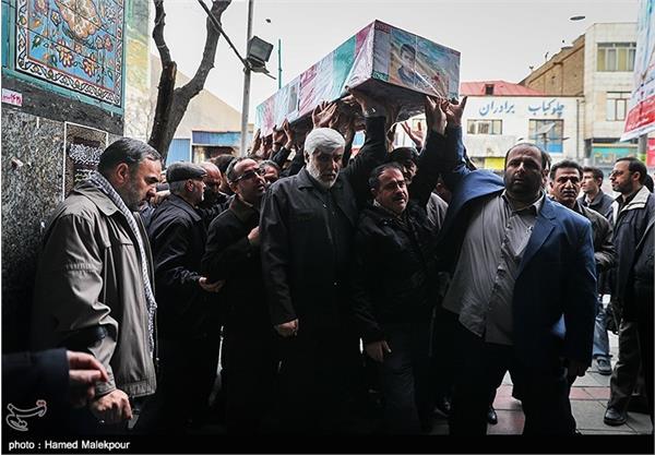 مراسم تشییع پیکر شهید محمدسعید محققی 19