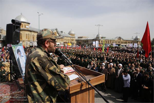 تشییع پیکر سردار شهید علیرضا شمسی‌پور 15