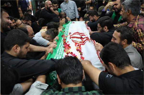 وداع با پیکر مطهر شهیدالقدس مجید دیوانی - 13 مهر 1403 2