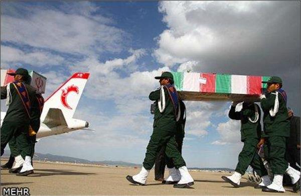 مراسم استقبال از شهدای گمنام در استان اردبیل