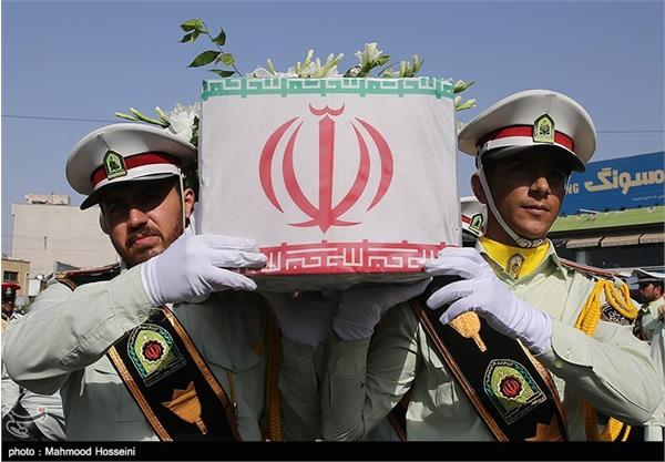 تشییع پیکر شهید تازه تفحص شده علی طالب زاده 15