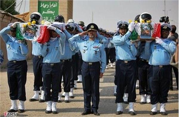 مراسم تبادل پیکرهای جنگ تحمیلی در شلمچه