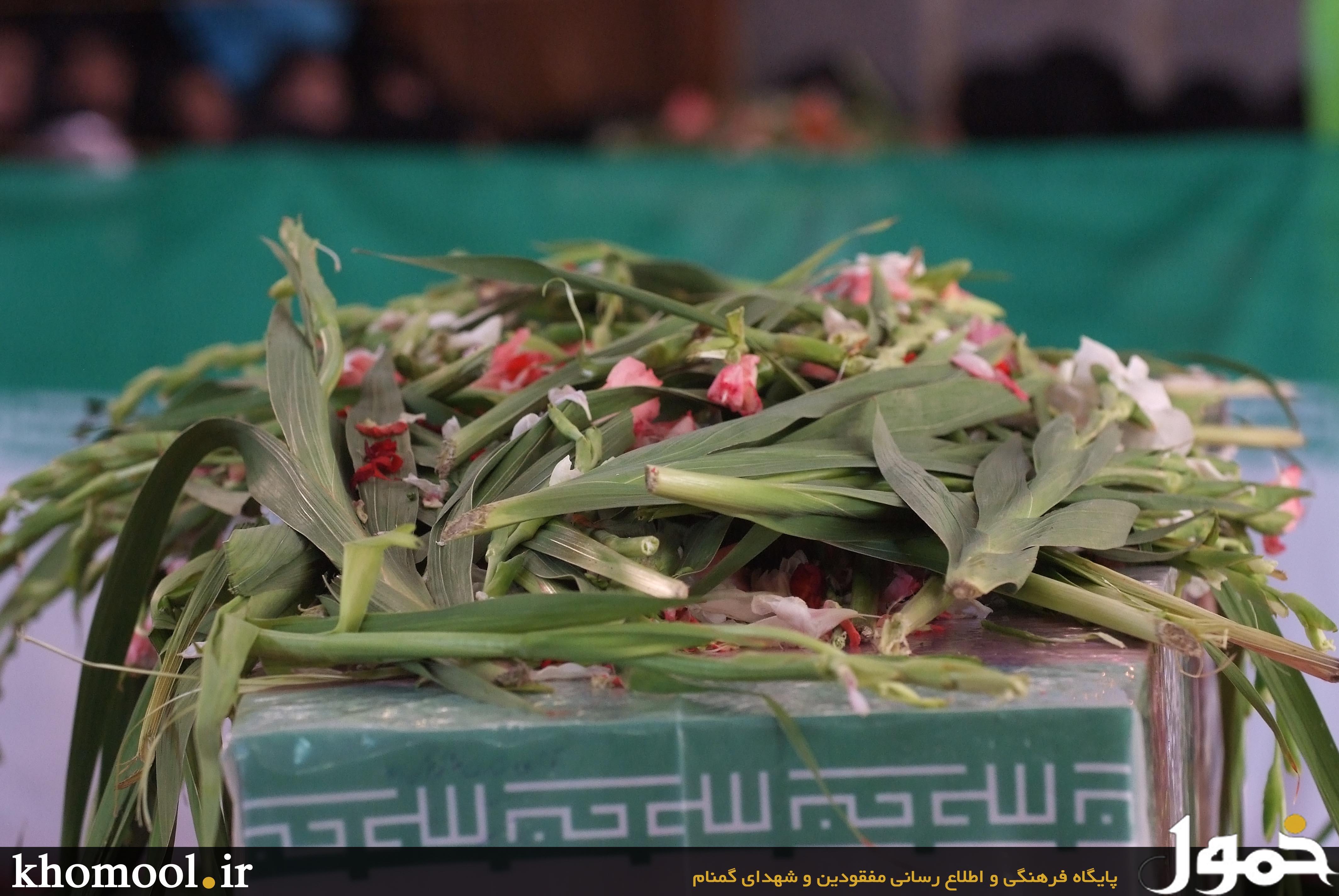 تشییع و خاکسپاری 2شهید گمنام در دانشگاه علامه طباطبایی