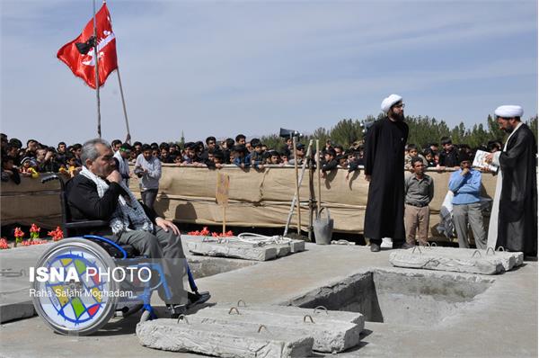 تشییع پیکر شهدای دفاع مقدس در کشور 19