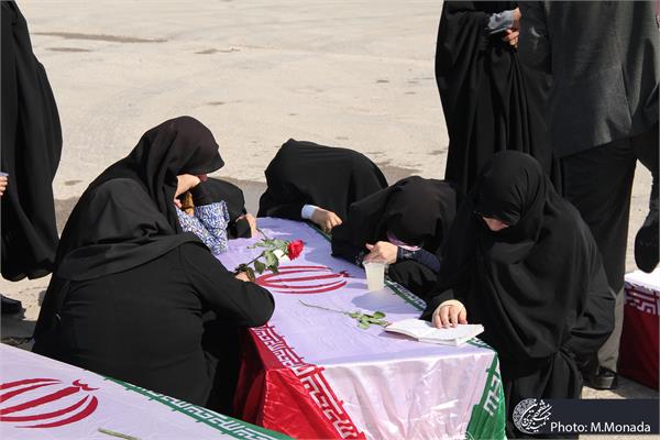 مراسم استقبال از شهدا در مرز شلمچه 28