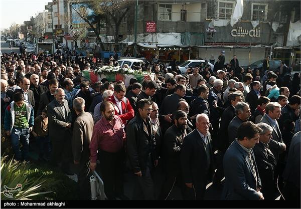 تشییع پیکر پاک شهید سعید حیدری 7