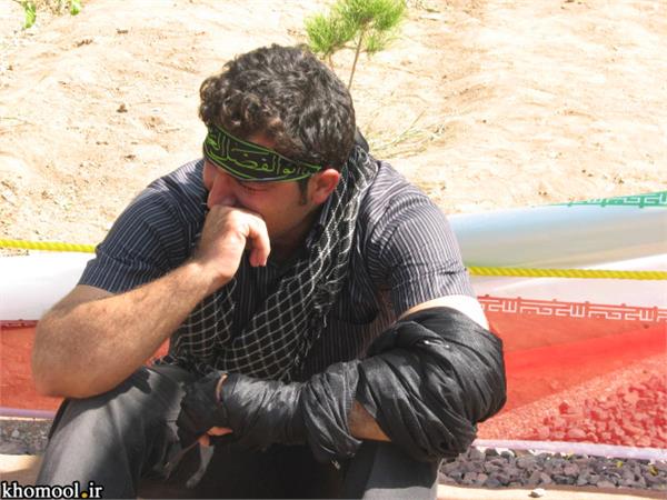 تشییع و خاکسپاری شهدای گمنام دانشگاه آزاد اسلامی اردستان استان اصفهان-12/7/89