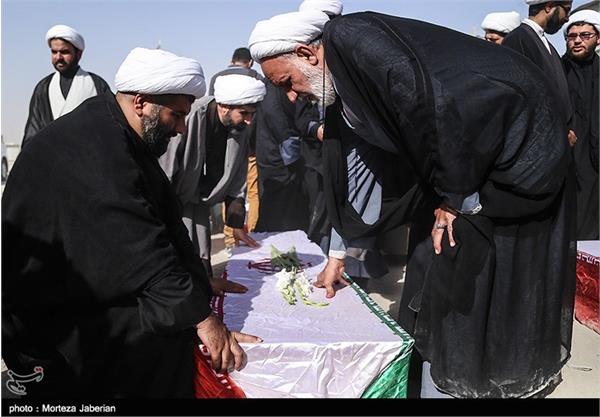 مراسم استقبال از ۷۸ شهید دوران دفاع مقدس در مرز شلمچه 12