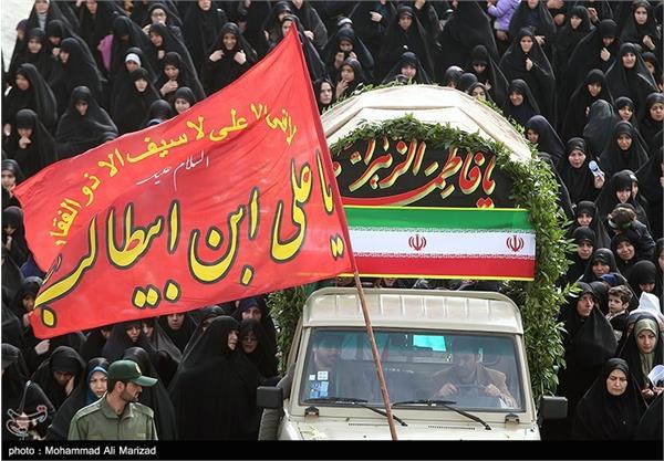 تشییع دو شهید گمنام در دانشگاه جامع امام حسین (ع) 18