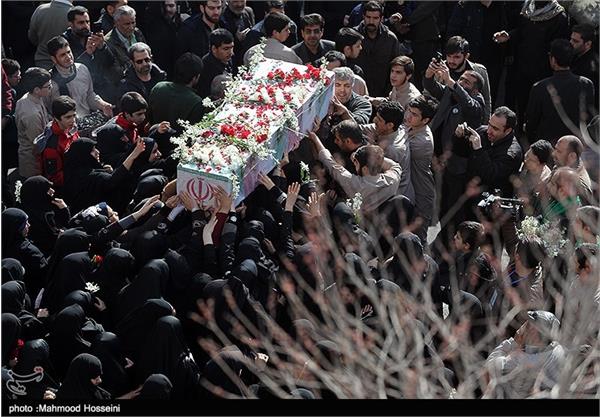 تشییع دو شهید گمنام در بلوار ابوذر 8