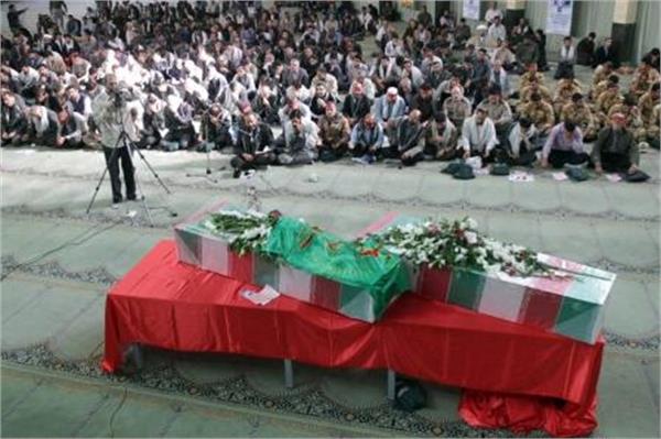 تشییع و خاکسپاری دو شهید گمنام در صنایع هواپیماسازی ایران(هسا) اصفهان