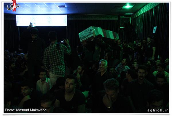 حضور شهدای غواص در مراسم احیا در مساجد 7