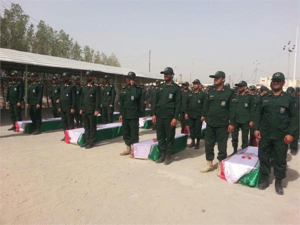 ورود پیکر مطهر ۵۵ شهید دفاع مقدس - شلمچه 31