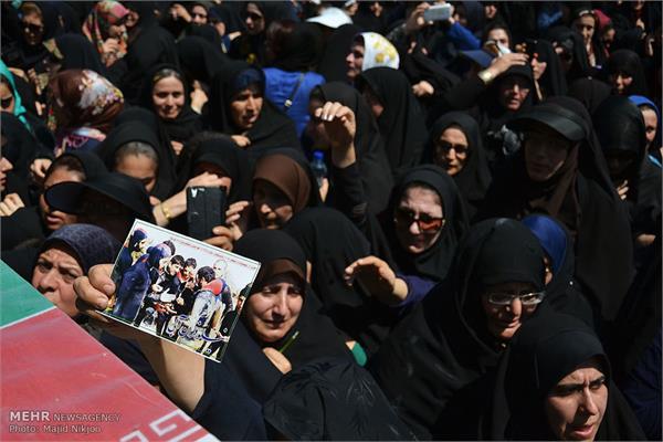 استقبال از شهید خط شکن و غواص در استان مازندران 19