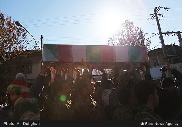 تشییع دو شهید گمنام در علی آباد گرگان 14