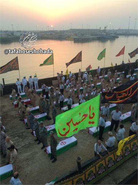 ورود پیکر مطهر ۶۶ شهید دفاع‌ مقدس به کشور 9