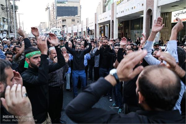 مراسم تشییع پیکر ۱۱۹ شهید تازه تفحص شده دفاع مقدس 13