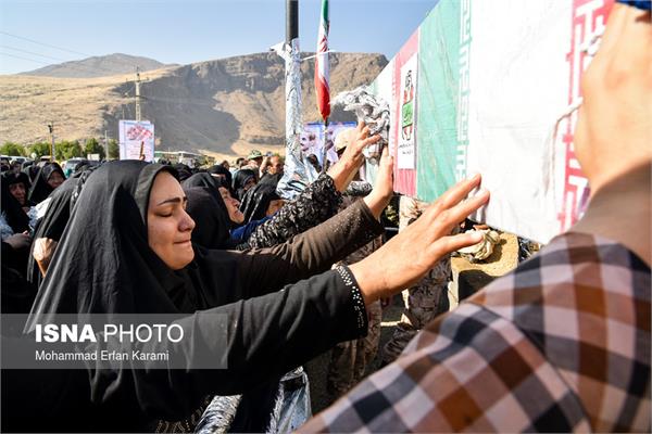 تشییع پیکر شهدای گمنام در میانراهان و گناباد و نیشابور 9