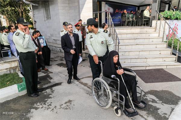 تشییع پیکر سه شهید تازه تفحص شده نیروی انتظامی 8