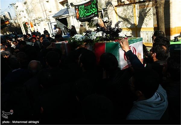 تشییع پیکر پاک شهید سعید حیدری 2