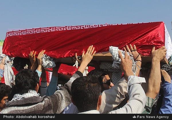 استقبال از 58 شهید دفاع مقدس در مرز شلمچه