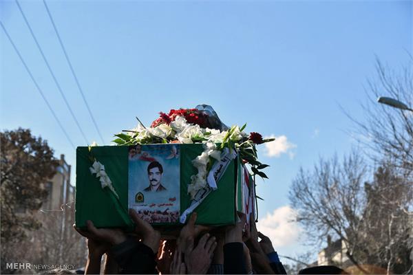 تشییع پیکر مطهر شهید «محمدحسن جلی» در شهرضا‎ 7