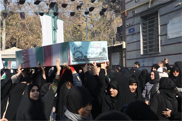 وداع با پیکرهای 110 شهید گمنام - 26 آذر 1402 15