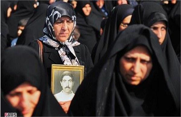 تشییع و خاکسپاری شهدای گمنام در آق قلا استان گلستان