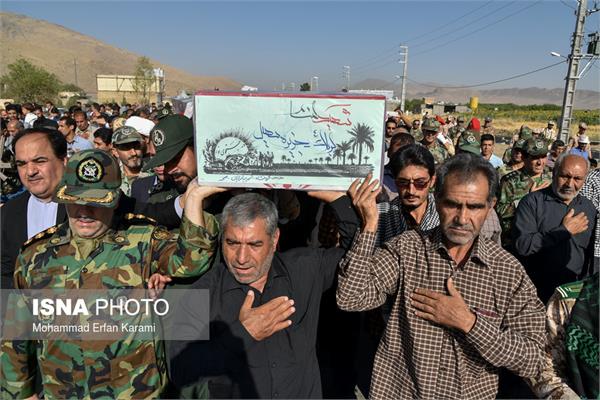 تشییع پیکر شهدای گمنام در میانراهان و گناباد و نیشابور 3