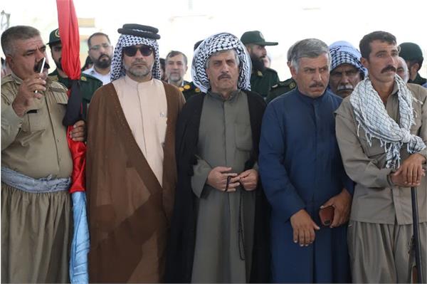 آئین استقبال از پیکرهای مطهر 35 شهید تازه تفحص شده در پایانه مرزی شهید سلیمانی مرز مهران - 5 مهر ماه 1403 21