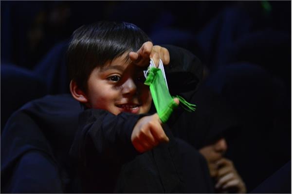 مراسم مرثیه حضرت رباب در معراج شهدا برگزار گردید 8