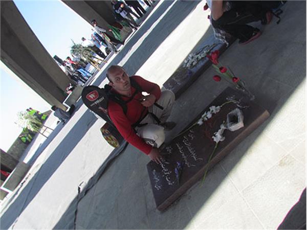 مراسم سالگرد خاکسپاری شهدای گمنام  در کلکچال 7