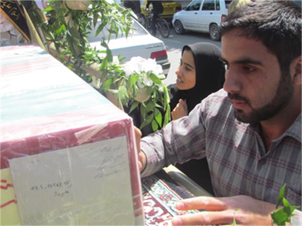 استقبال از شهدای گمنام در استان کرمان