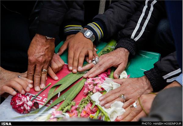 تشییع و خاکسپاری شهید محمدرضا طبایی - شیراز