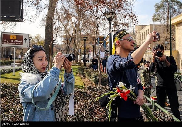 تشییع پیکر مطهر شهید گمنام در تهران 15