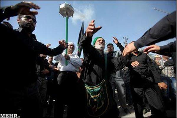 تشییع پیکر شهدای گمنام در اهواز