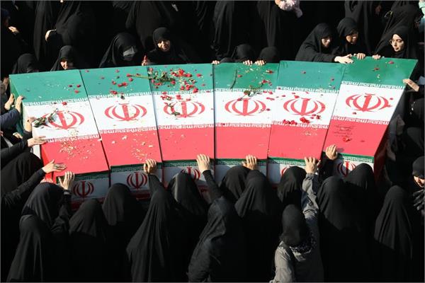 وداع با پیکرهای مطهر ۱۰۰ شهید گمنام تازه تفحص شده در معراج شهدا  7