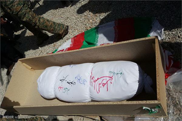 مراسم تشییع دو شهید گمنام در بیارجمند 11