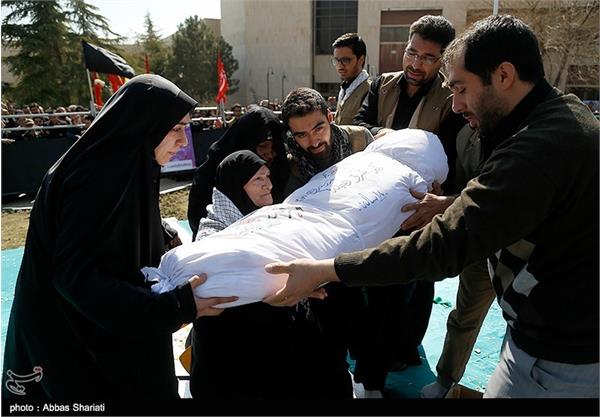 تشییع پیکر شهید گمنام ۱۸ساله - البرز 23