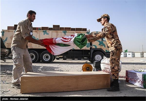 مراسم استقبال از ۷۸ شهید دوران دفاع مقدس در مرز شلمچه 28