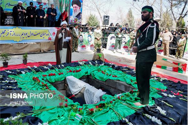 تشییع پیکر شهدای دفاع مقدس در کشور 43